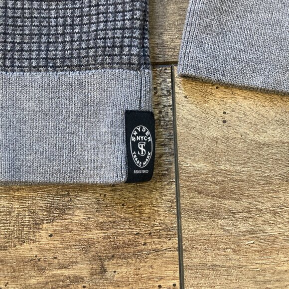 Todd Snyder Gray V-Neck Sweater - Picture 4 of 7